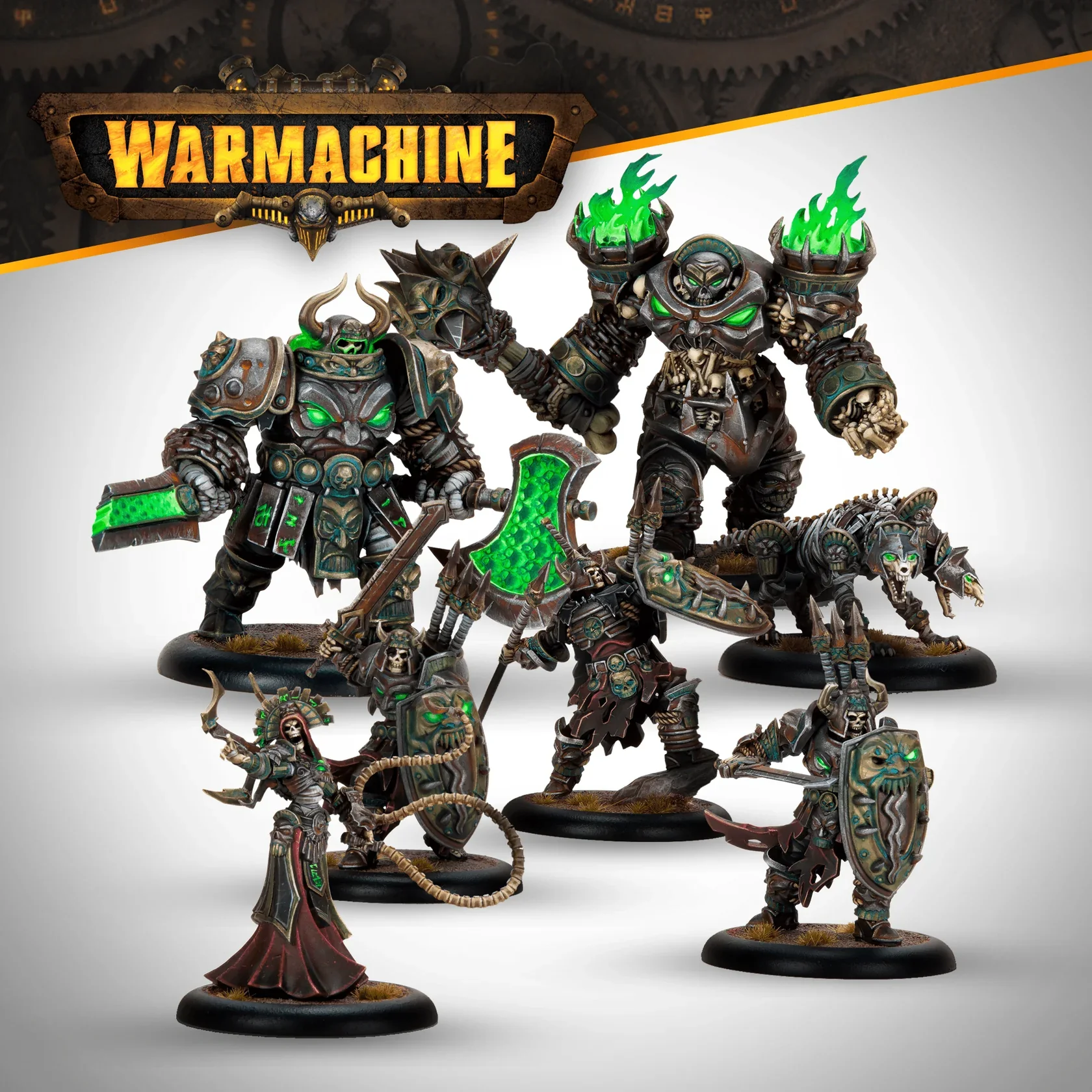 Warmachine - The Graveborn Command Cadre [ORG370]
