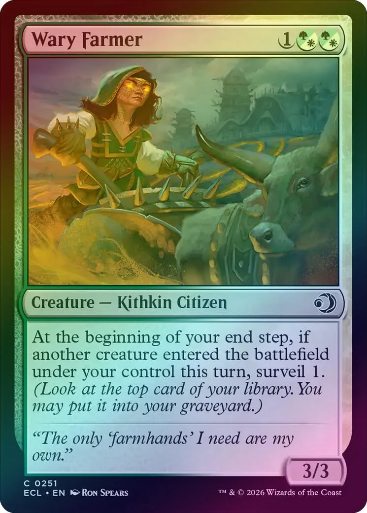 Wary Farmer (Foil) (ECL)