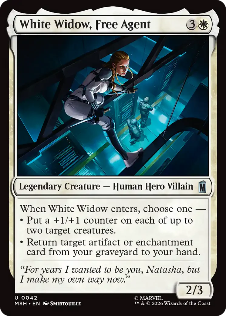 White Widow, Free Agent (MSH)