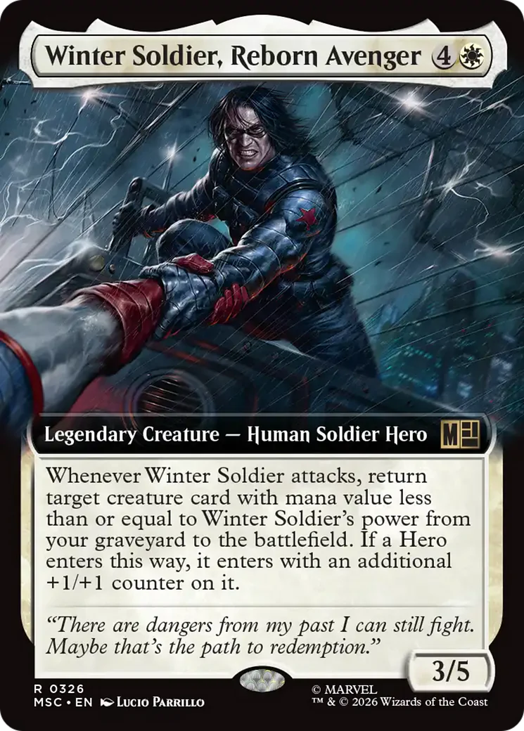 Winter Soldier, Reborn Avenger - Extended Art (MSC)