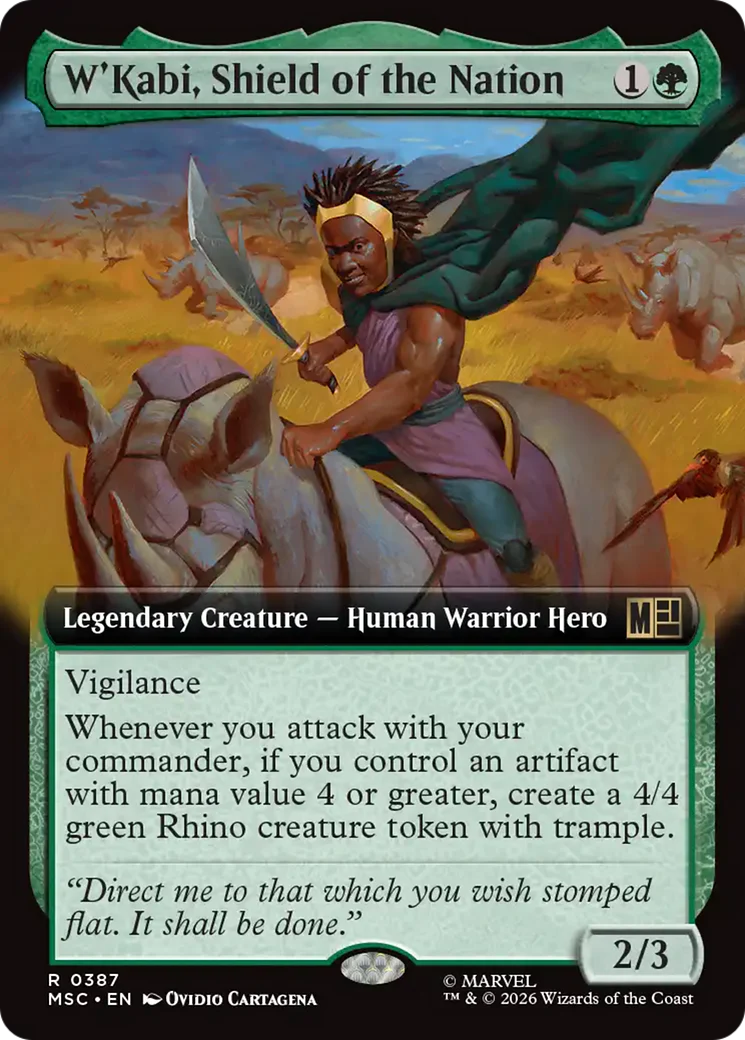 W'Kabi, Shield of the Nation - Extended Art (MSC)