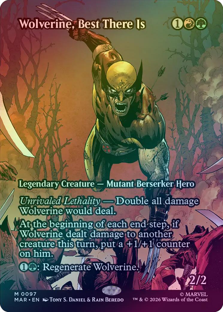 Wolverine, Best There Is - Source Material Showcase (Foil) (MAR)