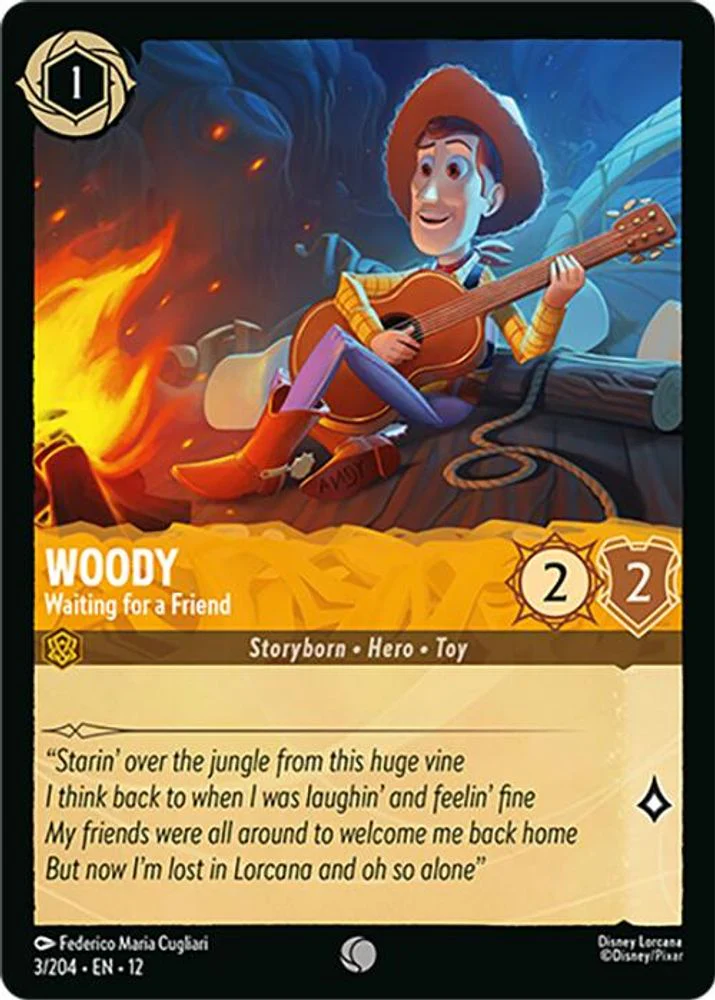 Woody (Waiting for a Friend) - 3/204 - Common