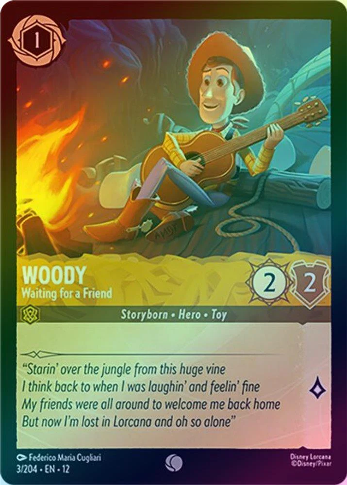 Woody (Waiting for a Friend) - 3/204 - Common (Foil)