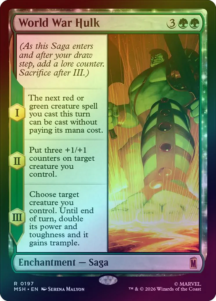World War Hulk (Foil) (MSH)