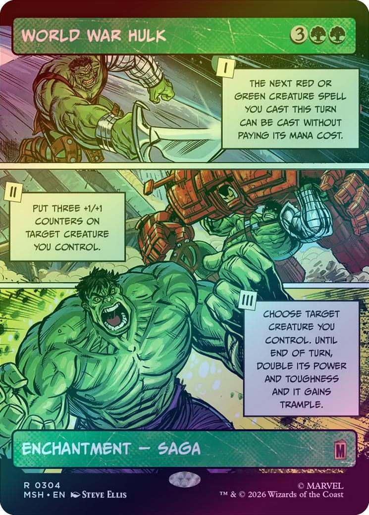 World War Hulk - Panel Showcase (Foil) (MSH)