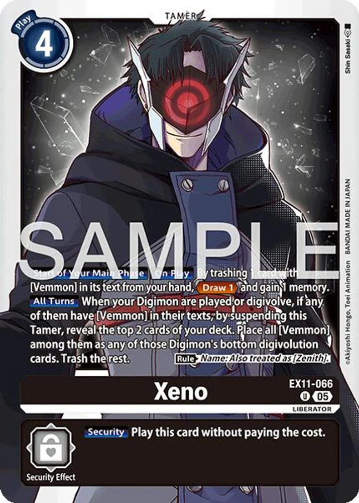 Xeno - EX11-066 - Uncommon
