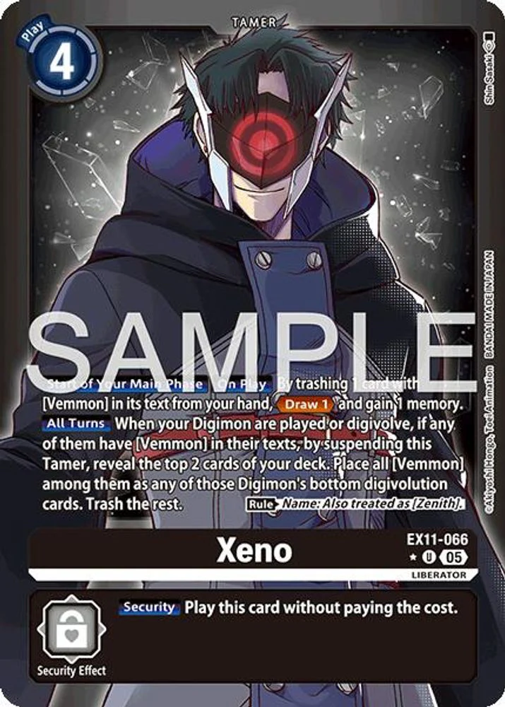 Xeno (Limited Foil) - EX11-066 - Uncommon