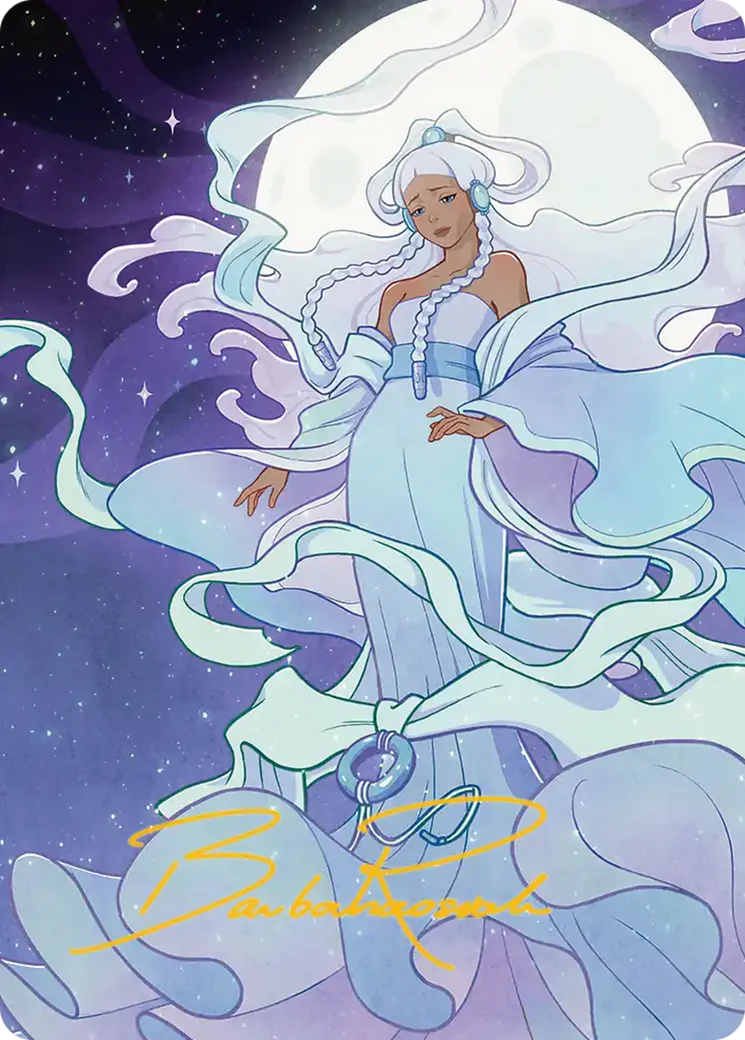 Yue, the Moon Spirit (041) - Art Series (Gold-Stamped Signature) (ATLA)