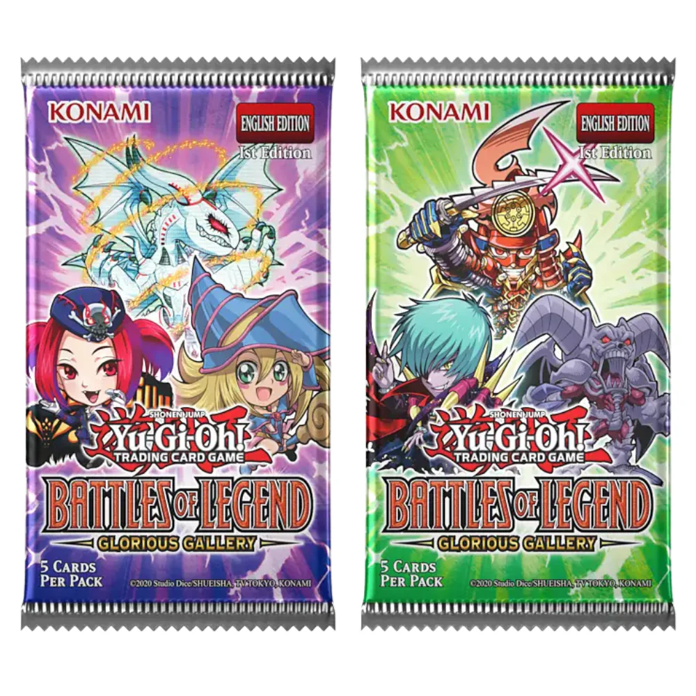 Yugioh - Battles of Legend: Glorious Gallery Booster Box - 1st Edition - Image 2