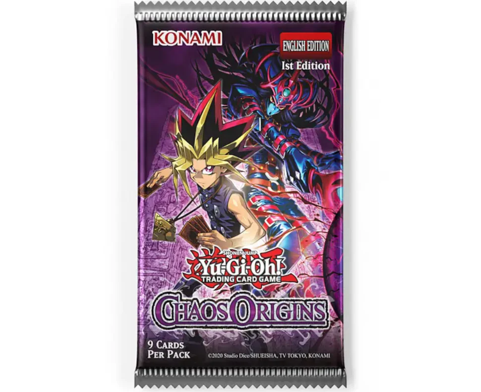 Yugioh - Chaos Origins Booster Pack - 1st Edition