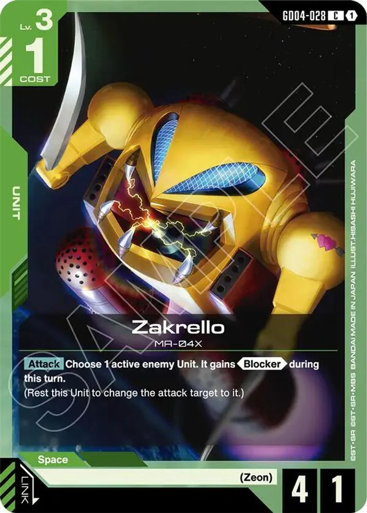Zakrello - GD04-028 - Common