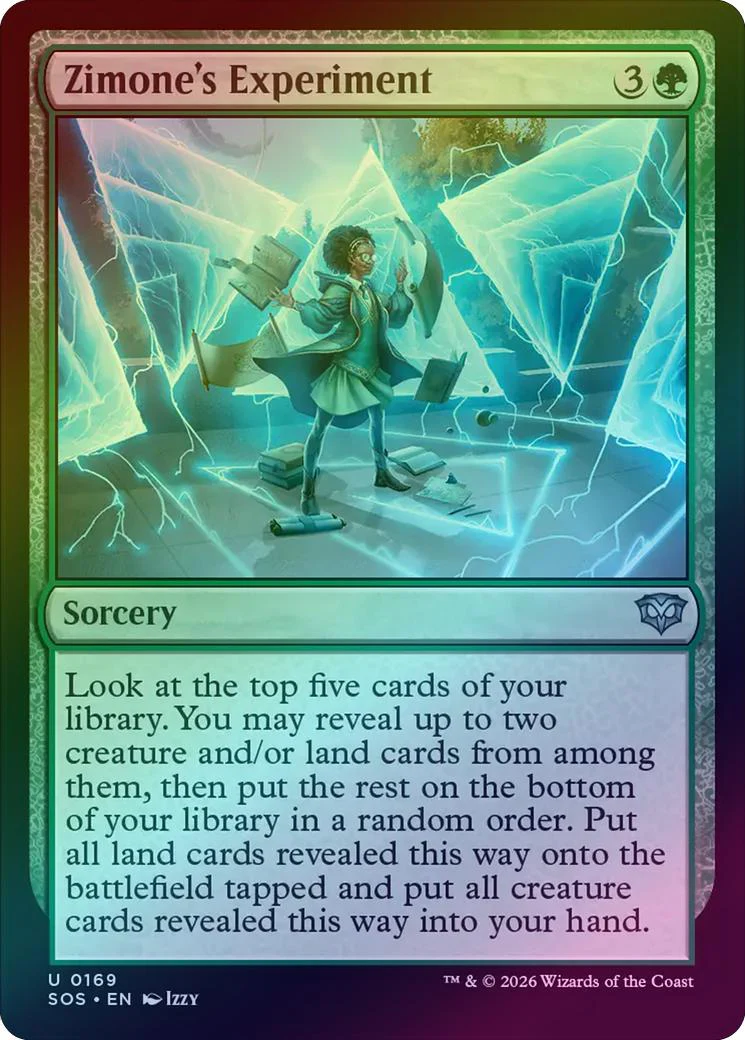 Zimone's Experiment (Foil) (SOS)